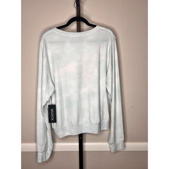 Wildfox Heartfelt Tie Dye Baggy Beach Sweatshirt Size Large NWT - Picture 3 of 7